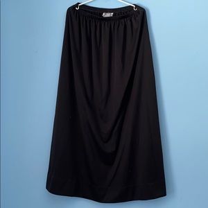 Formal Fashions Full Length Black Skirt